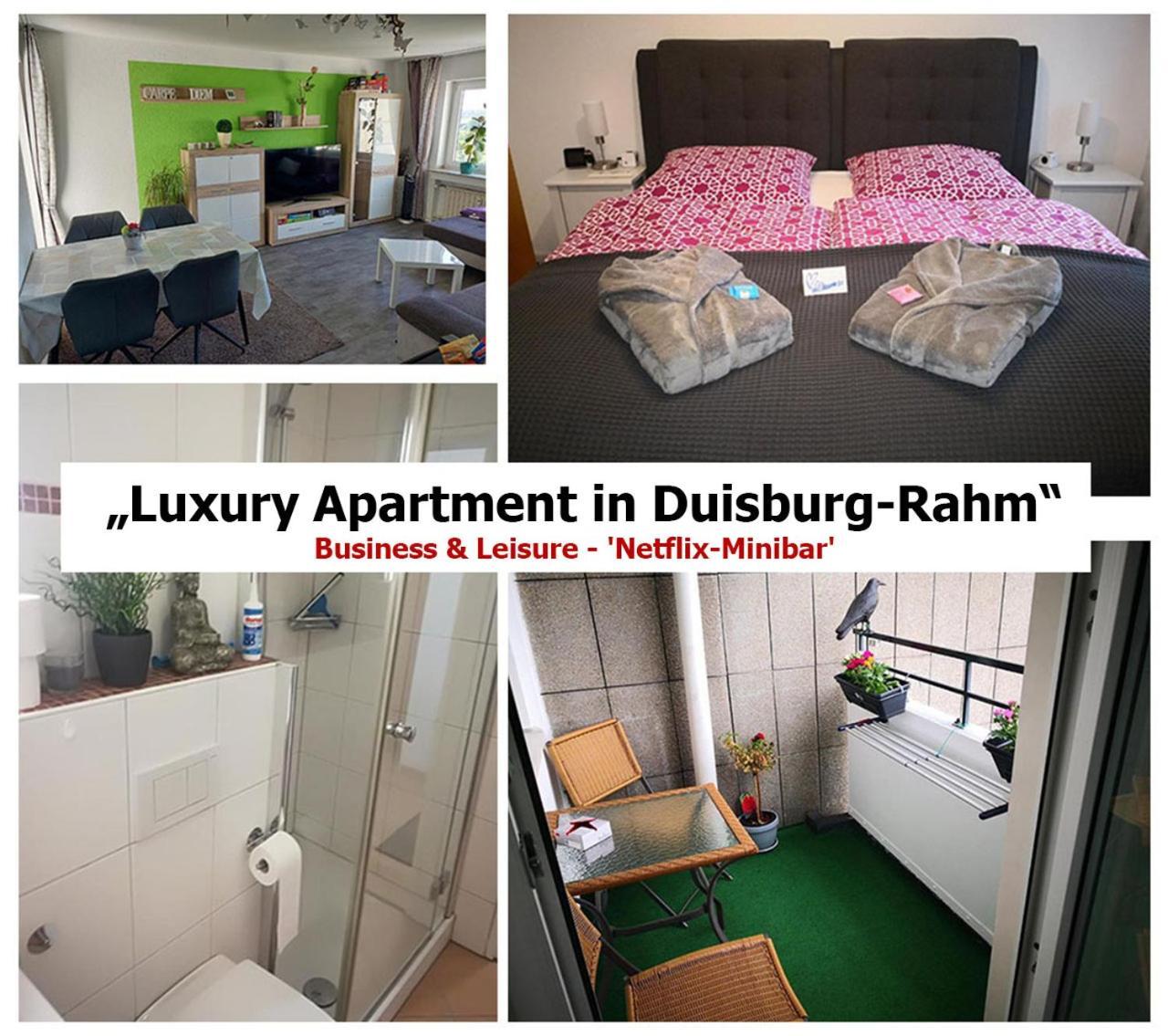 Luxury Apartment In Duisburg-Rahm - Business & Leisure - 'Netflix-Minibar' מראה חיצוני תמונה
